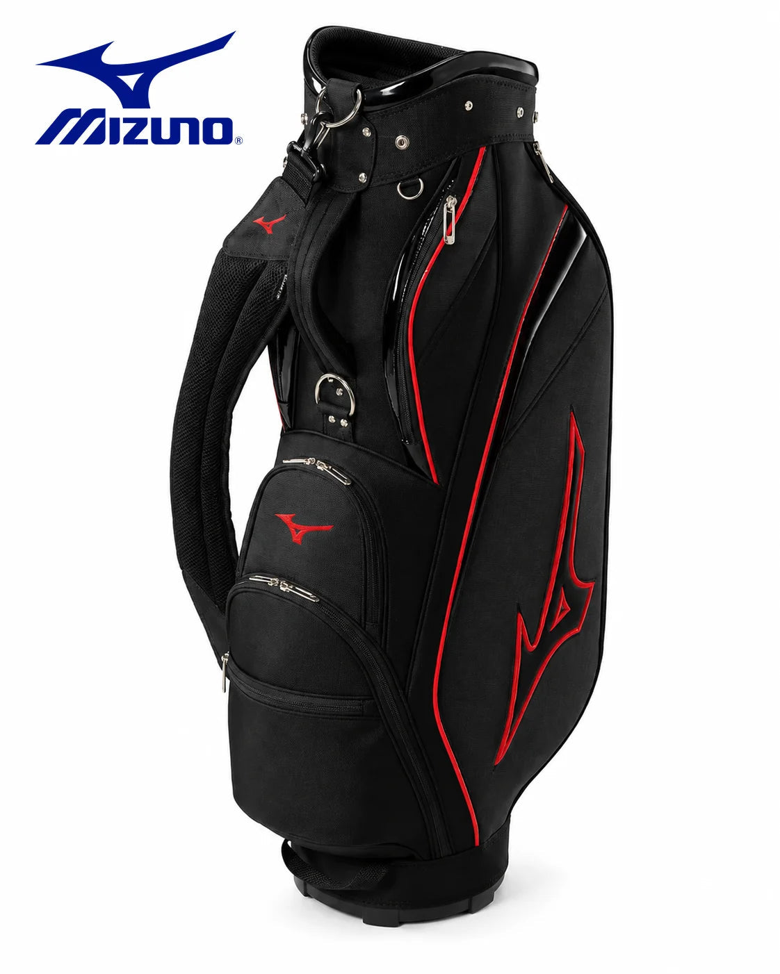 Mizuno Men's Golf Bag NX6 Series 2026 Professional Lightweight Men Golf Club Bags Durable Waterproof High Capacity Caddy Bag AllFourSports
