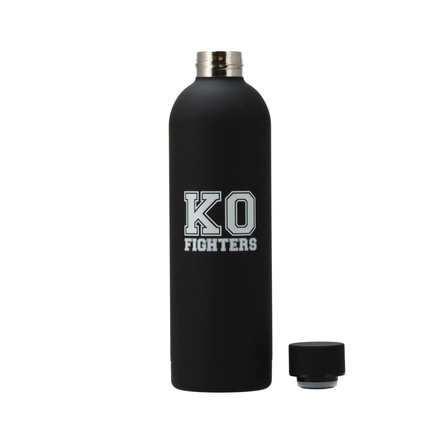 0.75l Drinkfles Zwart KO Fighters