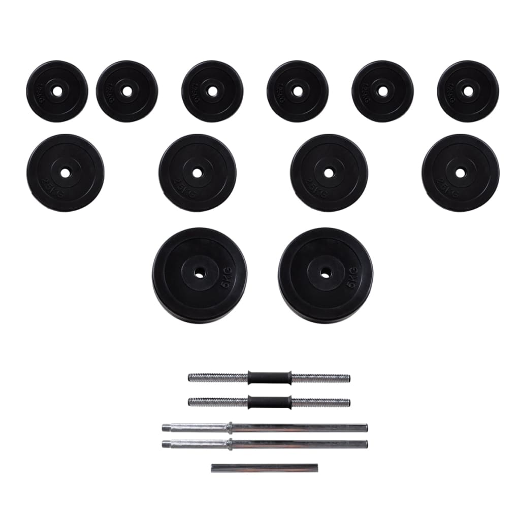 Barbell- En Dumbbellset 30,5 Kg