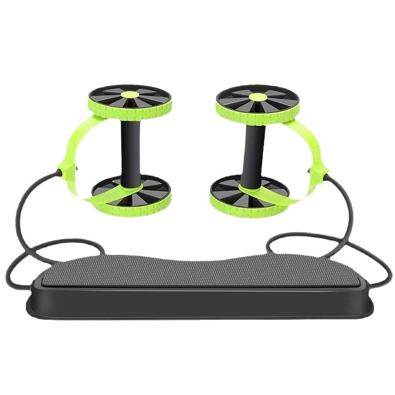 Cross-border Multi-functional Abdominal Trainer Ab Wheel Twist Plate Ab Roller Premium Rotating with Pull Rope Ab Roller eprolo