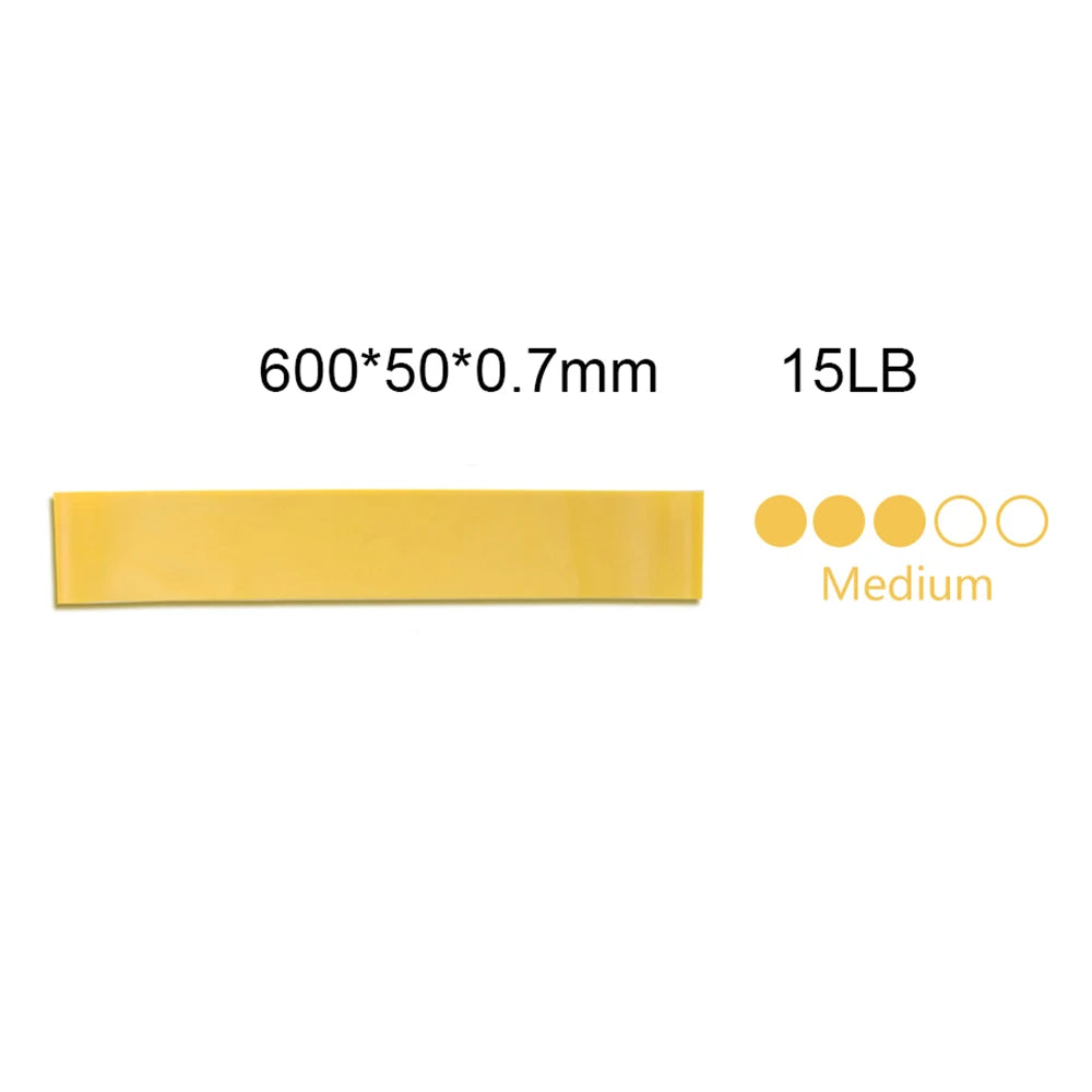 Yoga Resistance Bands 5 Colors AllFourSports