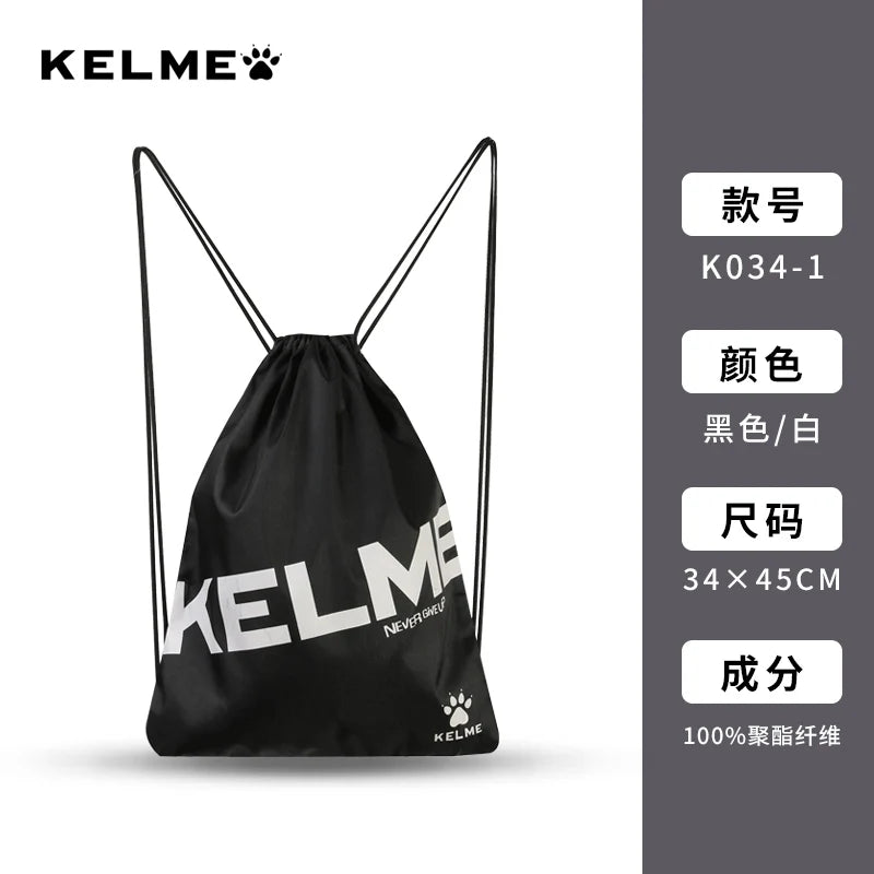 Kelme Band Pocket Football Training Bag Backpack Outdoor Mountaineering Travel Fitness Sports Backpack AllFourSports