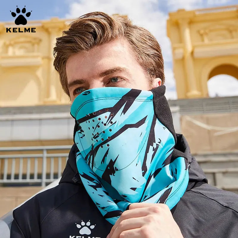 Kelme Sports Neck For Men And Women Running And Cycling Cold And Warm Mask Winter Football Training Windproof Neck Cover AllFourSports