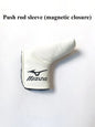 Mizuno Golf Club Covers Premium PU Leather Iron Wood Putter Headcovers Set Unisex Waterproof Protective Gear Accessories AllFourSports