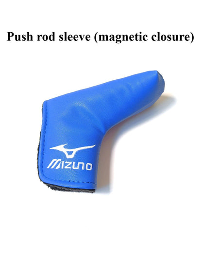 Mizuno Golf Club Covers Premium PU Leather Iron Wood Putter Headcovers Set Unisex Waterproof Protective Gear Accessories AllFourSports
