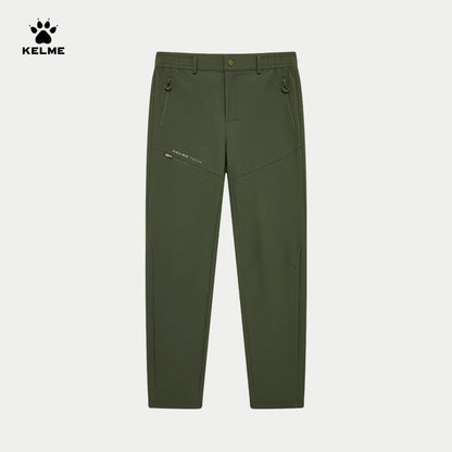 Kelme Men's Woven Trousers Daily Training Sports Pants Outdoor Hiking Pants Waterproof Quick-drying Sports Trousers AllFourSports