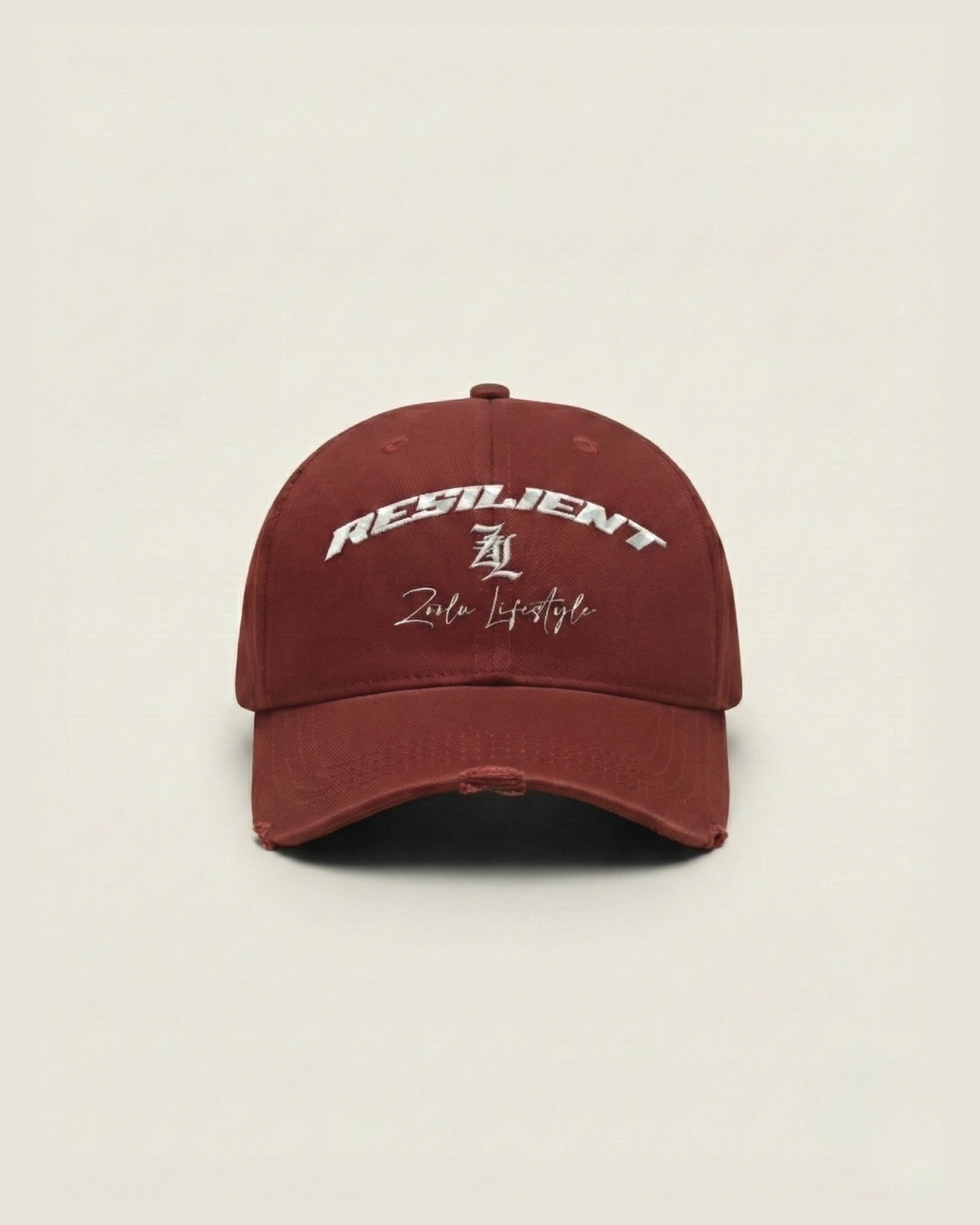ZOOLU RESILIENT BASEBALL CAP | RED Zoolu
