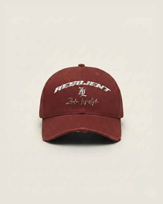 ZOOLU RESILIENT BASEBALL CAP | RED Zoolu
