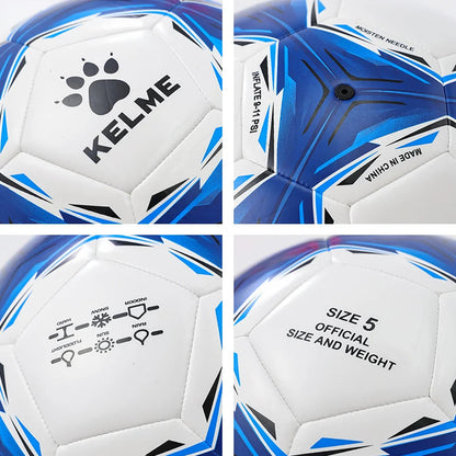 KELME Professional Football Soccer Ball Size 5 TPU aterial Team Outdoor Match Game Football Training High Quality Soccer Balls AllFourSports