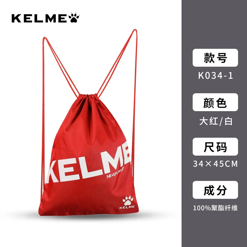 Kelme Band Pocket Football Training Bag Backpack Outdoor Mountaineering Travel Fitness Sports Backpack AllFourSports