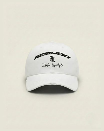 ZOOLU RESILIENT BASEBALL CAP | WHITE Zoolu