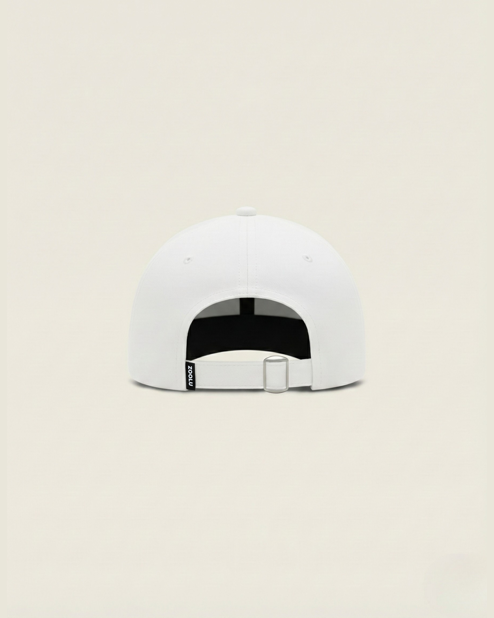 ZOOLU RESILIENT BASEBALL CAP | WHITE Zoolu