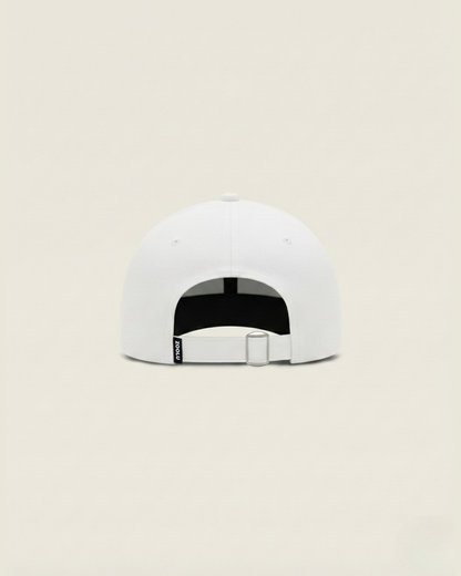 ZOOLU RESILIENT BASEBALL CAP | WHITE Zoolu