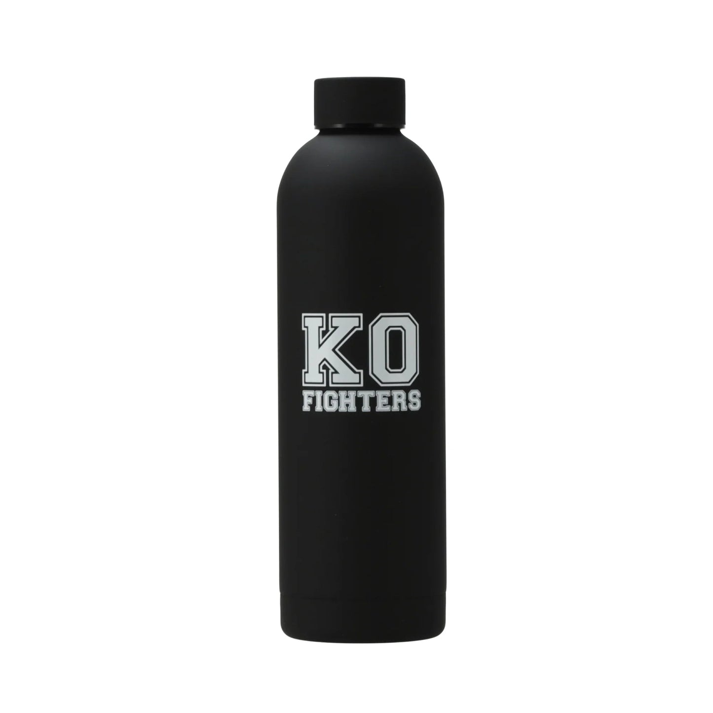 0.75l Drinkfles Zwart KO Fighters