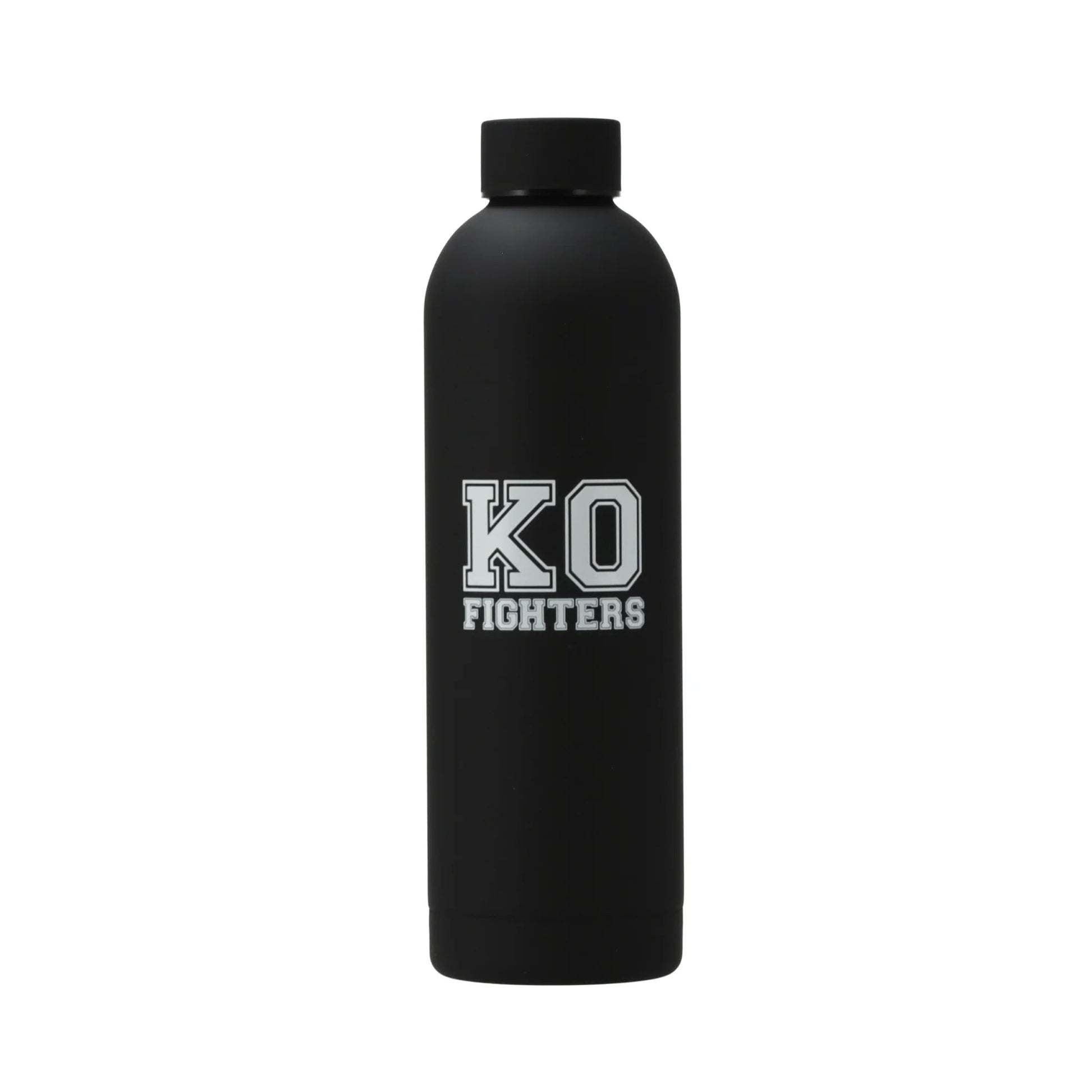 0.75l Drinkfles Zwart KO Fighters