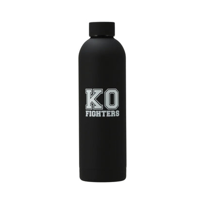 0.75l Drinkfles Zwart KO Fighters