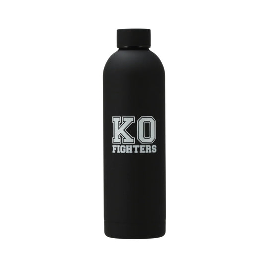0.75l Drinkfles Zwart KO Fighters