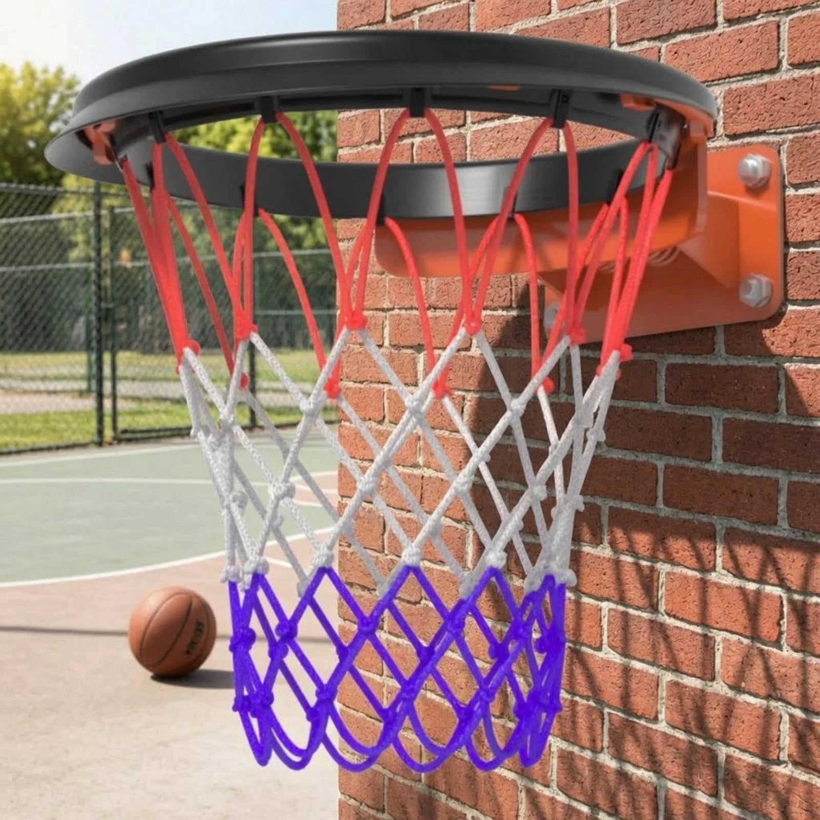 One-Piece Hoop Hoop Portable Basketball Hoop Hoop Sports Equipment No Installation Durable AllFourSports