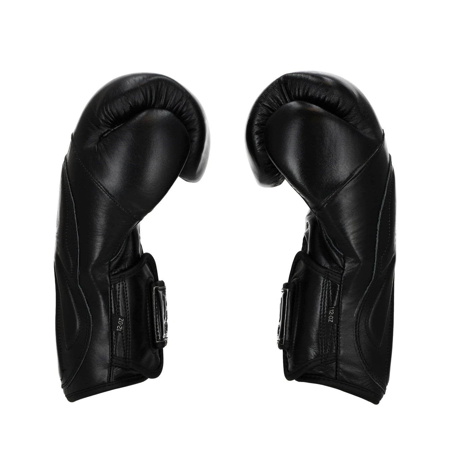 Punch Machine Bokshandschoenen Zwart 2.0 - Premium Leren Handschoenen met Extra Polsbescherming KO Fighters