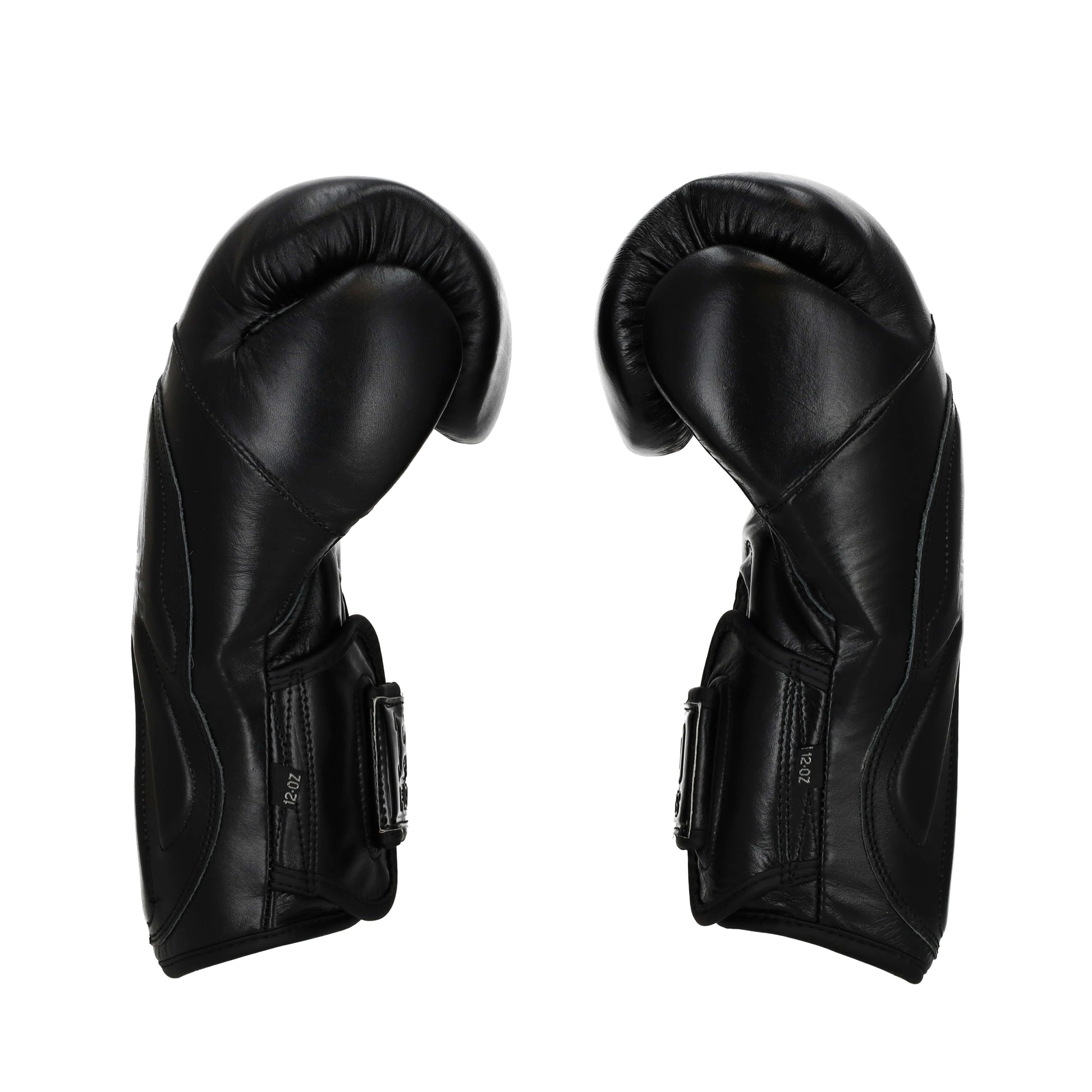 Punch Machine Bokshandschoenen Zwart 2.0 - Premium Leren Handschoenen met Extra Polsbescherming KO Fighters