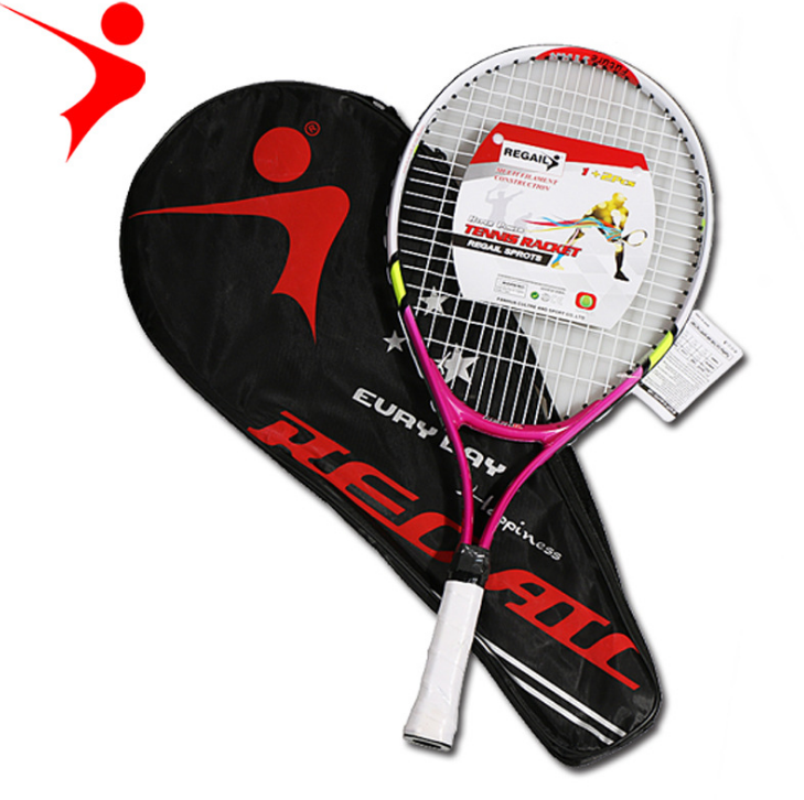 Junior Tennis racket met racket hoes eprolo