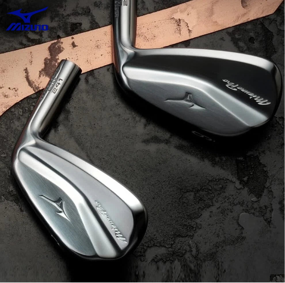 Mizuno Mens Golf Iron Set Pro 241 Soft Forged Control Irons DG120 Steel S #4-9P 7PCS Daily Golf Practice and Skills Training AllFourSports