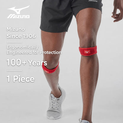 Mizuno Patella Knee Strap Adjustable Patella Knee Strap Shockproof Knee Support Brace for Daily Sports Running Basketball AllFourSports
