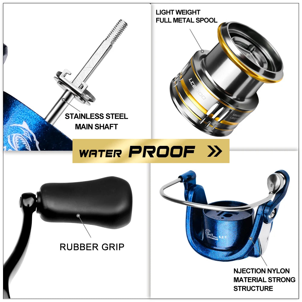 1 stuk metalen spinning wiel eprolo