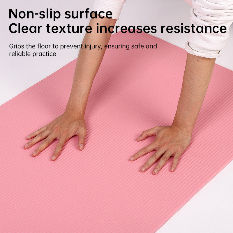 Extra Lange Yogamat 200x80cm - Dikke Fitnessmat 20mm voor Yoga & Pilates eprolo