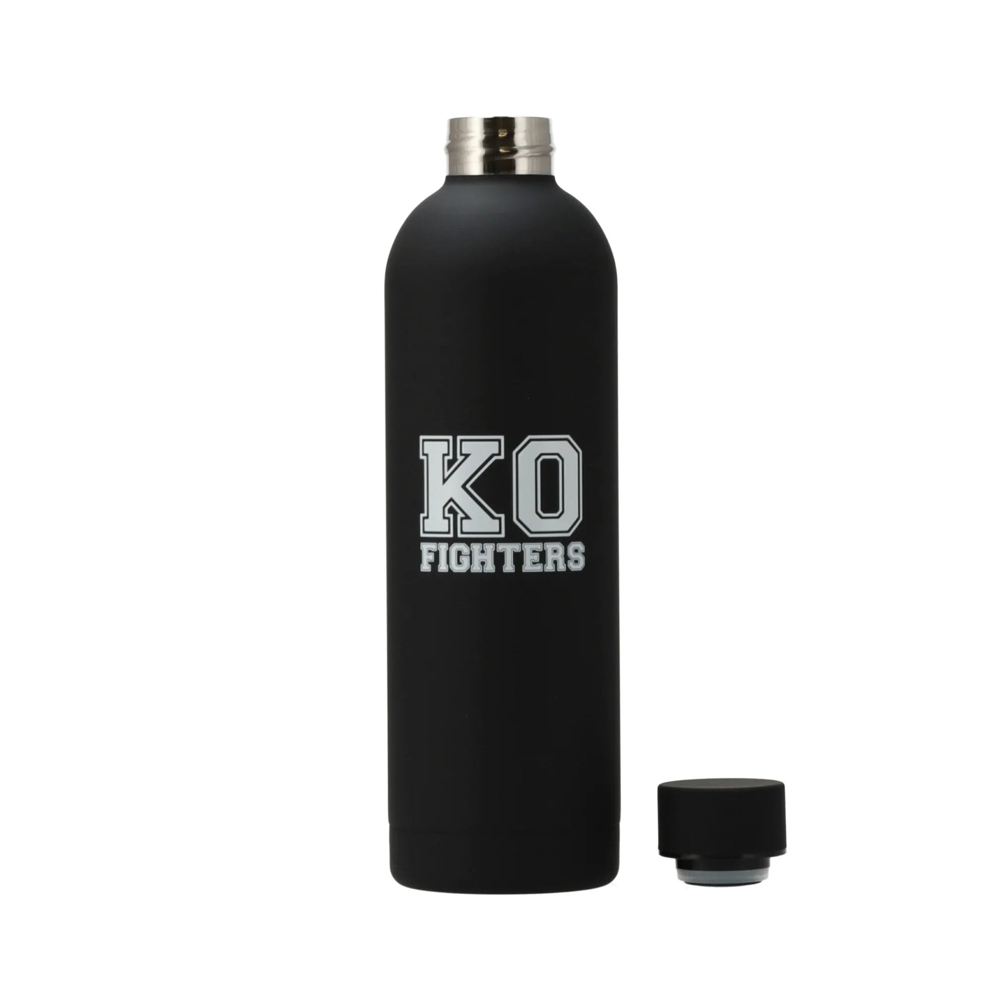 0.75l Drinkfles Zwart KO Fighters