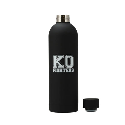 0.75l Drinkfles Zwart KO Fighters