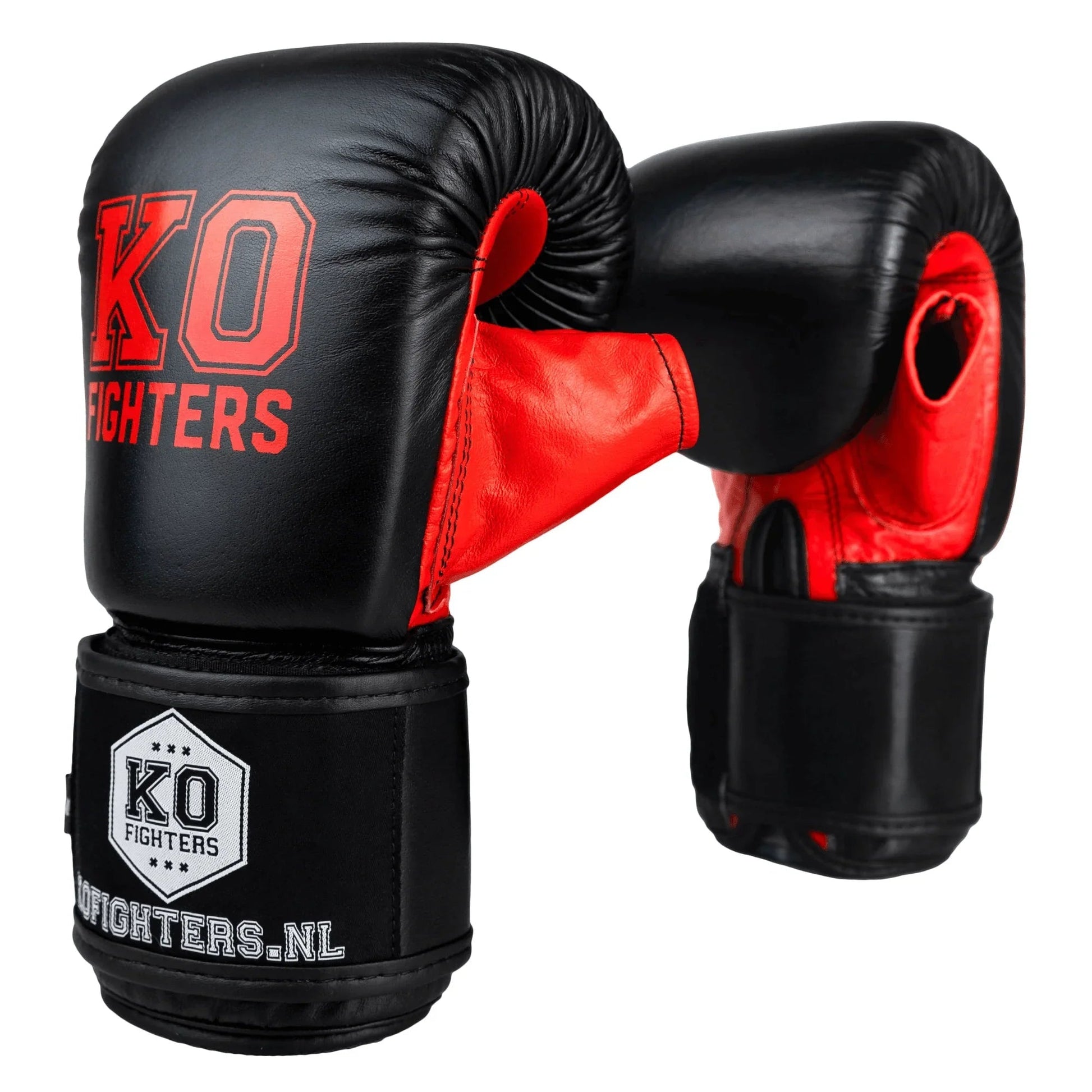 KO Fighters Zakhandschoenen - Premium Leren Bokshandschoenen voor Zaktraining KO Fighters