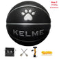 KELME Man Basketball PU Materia Team Sports Match Training Basketball Indoor and Outdoor Wear-resistant High Quality Ball size 7 AllFourSports