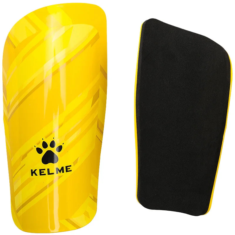 KELME Adult Football Shin Pads Ultra Light Plate Knee Leg Protector Thick Unisex Soccer Guard Sport Safety Kid 8101HJ5001 AllFourSports
