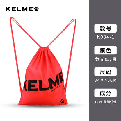 Kelme Band Pocket Football Training Bag Backpack Outdoor Mountaineering Travel Fitness Sports Backpack AllFourSports
