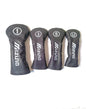Mizuno Golf Club Covers Premium PU Leather Iron Wood Putter Headcovers Set Unisex Waterproof Protective Gear Accessories AllFourSports