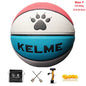 KELME Man Basketball PU Materia Team Sports Match Training Basketball Indoor and Outdoor Wear-resistant High Quality Ball size 7 AllFourSports