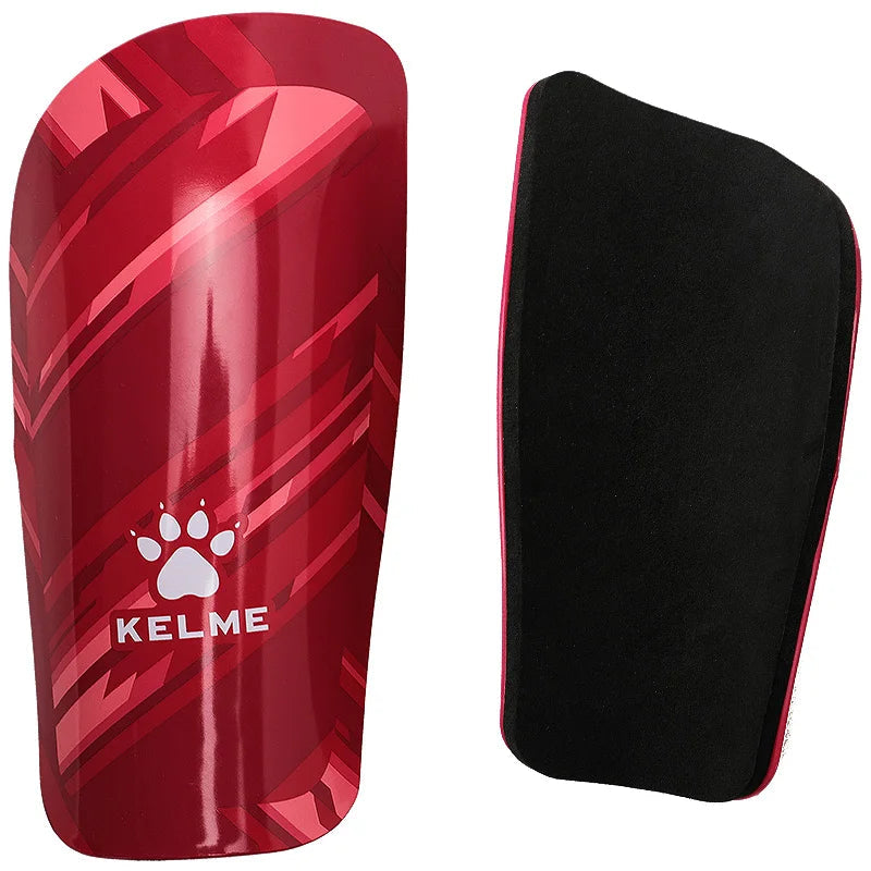 KELME Adult Football Shin Pads Ultra Light Plate Knee Leg Protector Thick Unisex Soccer Guard Sport Safety Kid 8101HJ5001 AllFourSports