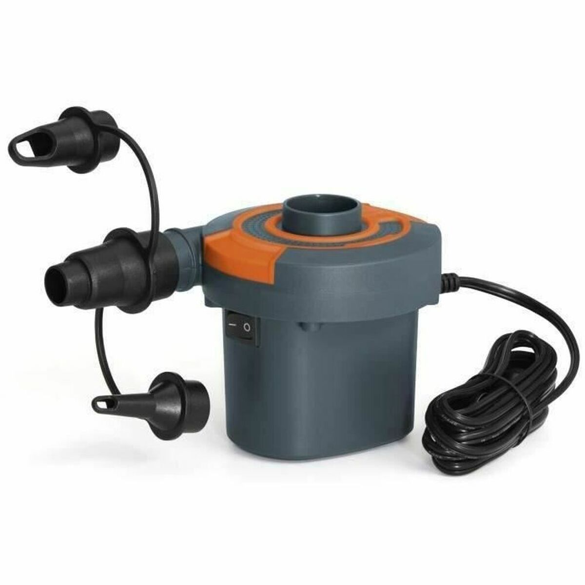 Bestway Elektrische Opblaaspomp Stopcontact En Aansteker 490 Liter/Minuut Opblaasbaar En Camping 62142