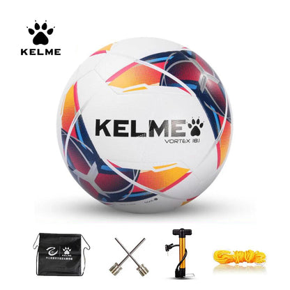 KELME Professional Soccer Ball Football Ball PU Size 4 Size 5 Red Blue Green Training Outdoor Football Official Match 9886120 AllFourSports