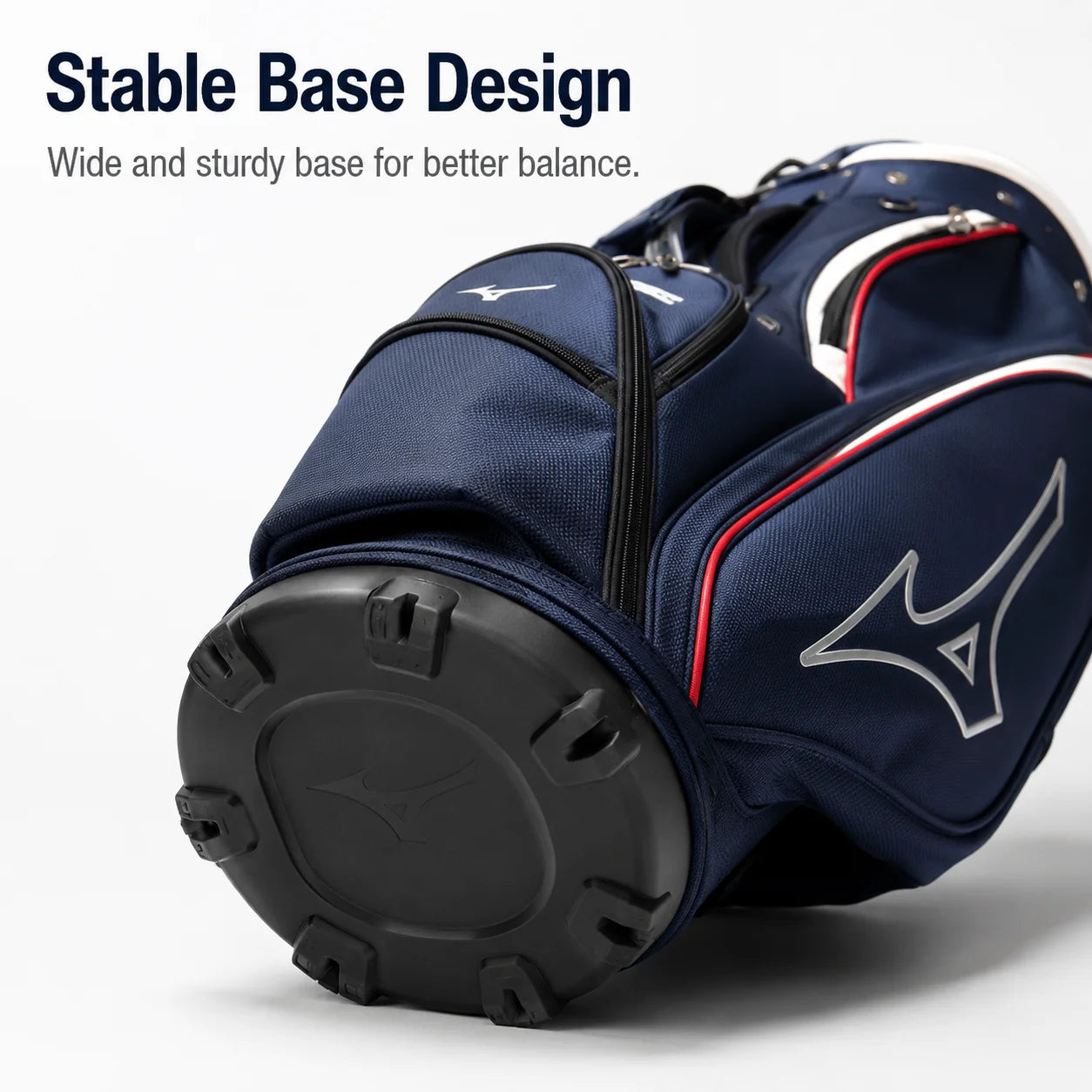 Mizuno Men's Golf Bag NX6 Series 2026 Professional Lightweight Men Golf Club Bags Durable Waterproof High Capacity Caddy Bag AllFourSports