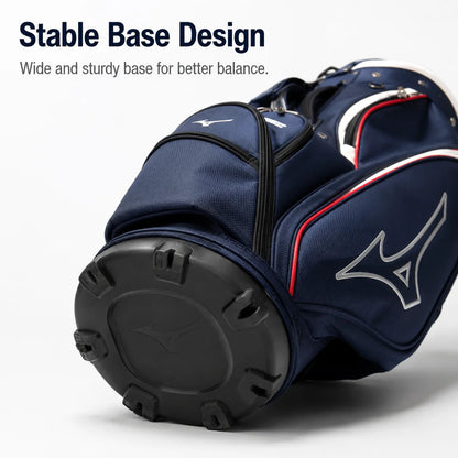 Mizuno Men's Golf Bag NX6 Series 2026 Professional Lightweight Men Golf Club Bags Durable Waterproof High Capacity Caddy Bag AllFourSports