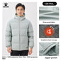 Kelme Sports Cotton Jacket Men's Winter 2024 New Style Bread Jacket Hooded Windproof Jacket Thickened Warm Cotton Jacket AllFourSports