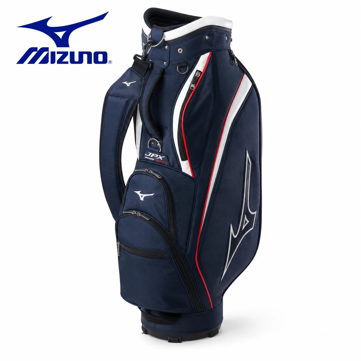 Mizuno Men's Golf Bag NX6 Series 2026 Professional Lightweight Men Golf Club Bags Durable Waterproof High Capacity Caddy Bag AllFourSports