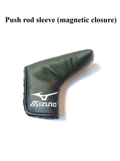 Mizuno Golf Club Covers Premium PU Leather Iron Wood Putter Headcovers Set Unisex Waterproof Protective Gear Accessories AllFourSports