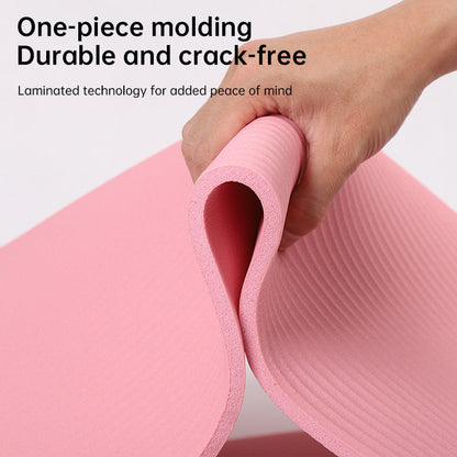 Extra Lange Yogamat 200x80cm - Dikke Fitnessmat 20mm voor Yoga & Pilates eprolo