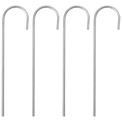 Voetbaldoel Met Net Staal En Polyester Wit