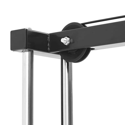 Lat Pulldown Machine Met Verstelbare Stoel - 80 Kg Laadvermogen Van Staal