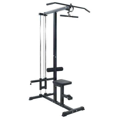 Lat Pulldown Machine Met Verstelbare Stoel - 80 Kg Laadvermogen Van Staal
