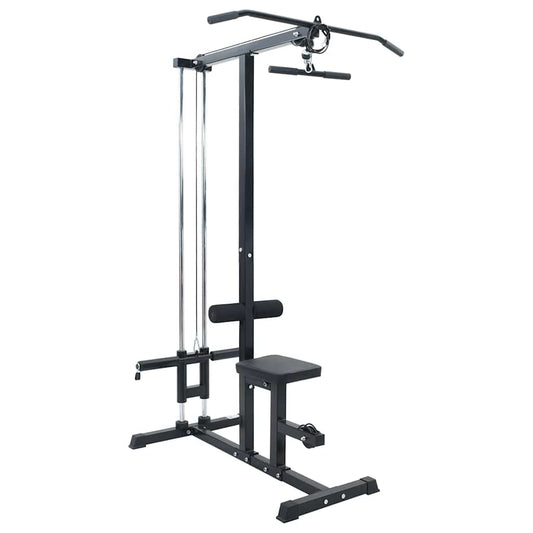 Lat Pulldown Machine Met Verstelbare Stoel - 80 Kg Laadvermogen Van Staal